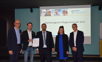 Grotjahn-Stiftung zu Schladen wurde mit dem CARE INVEST Marketingpreis Pflegewirtschaft 2022 ausgezeichnet